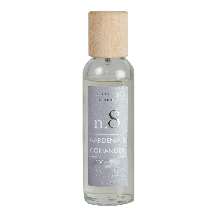 Ambientador de Hogar Spray 100 ml Cerabella Gardenia & Coriander Nº8 - #pino_y_jacaranda#