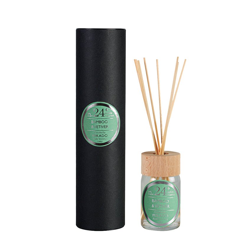 Ambientador en Sticks Cerabella Mikado 100 ml Aroma Bamboo & Vetiver - #pino_y_jacaranda#
