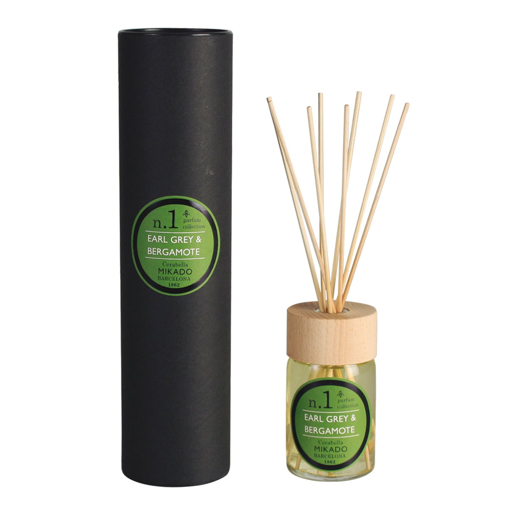 Ambientador en Sticks Cerabella Mikado 100 ml Aroma Earl Grey & Bergamote - #pino_y_jacaranda#