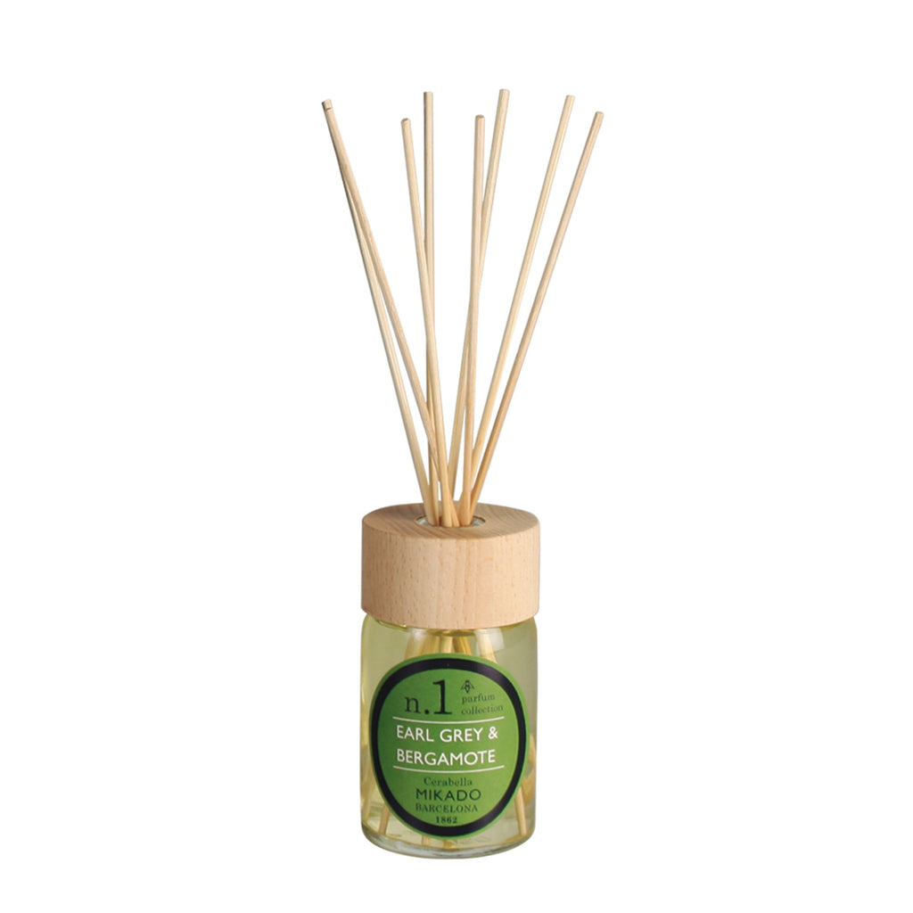 Ambientador en Sticks Cerabella Mikado 100 ml Aroma Earl Grey & Bergamote - #pino_y_jacaranda#