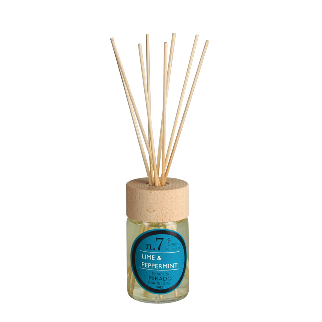 Ambientador en Sticks Cerabella Mikado 100 ml Aroma Lime & Peppermint - #pino_y_jacaranda#