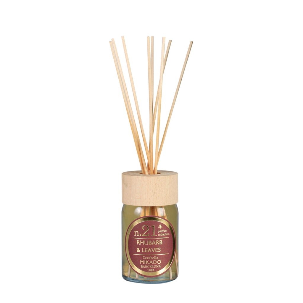 Ambientador en Sticks Cerabella Mikado 100 ml Aroma Rhubarb & Leaves - #pino_y_jacaranda#