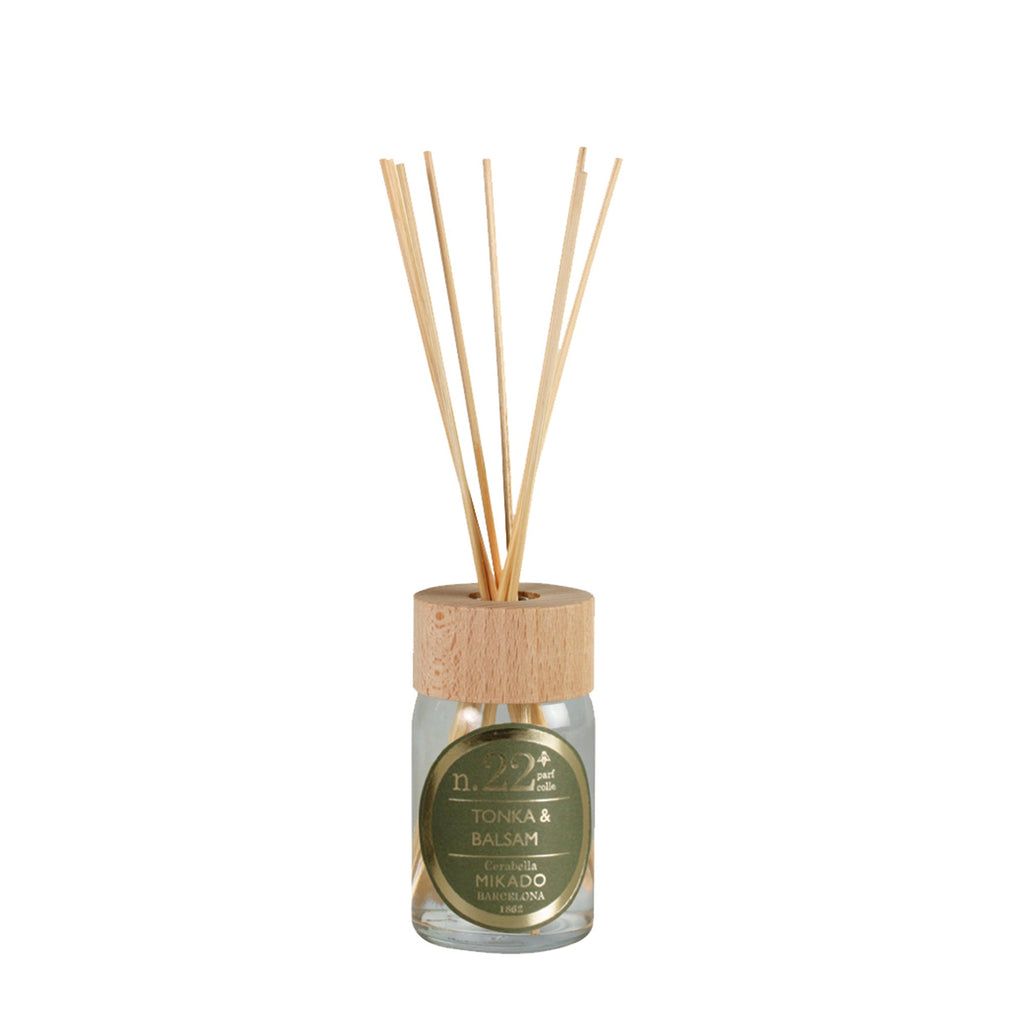 Ambientador en Sticks Cerabella Mikado 100 ml Aroma Tonka & Balsam - #pino_y_jacaranda#