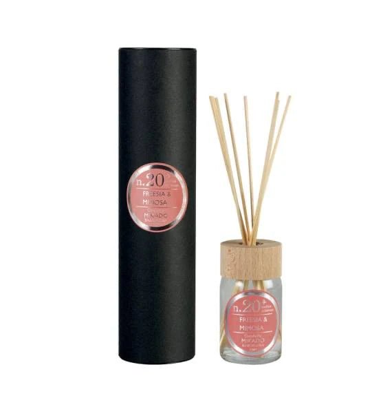 Ambientador en Sticks Cerabella Mikado Aroma Freesia & Mimosa Nº20 - #pino_y_jacaranda#