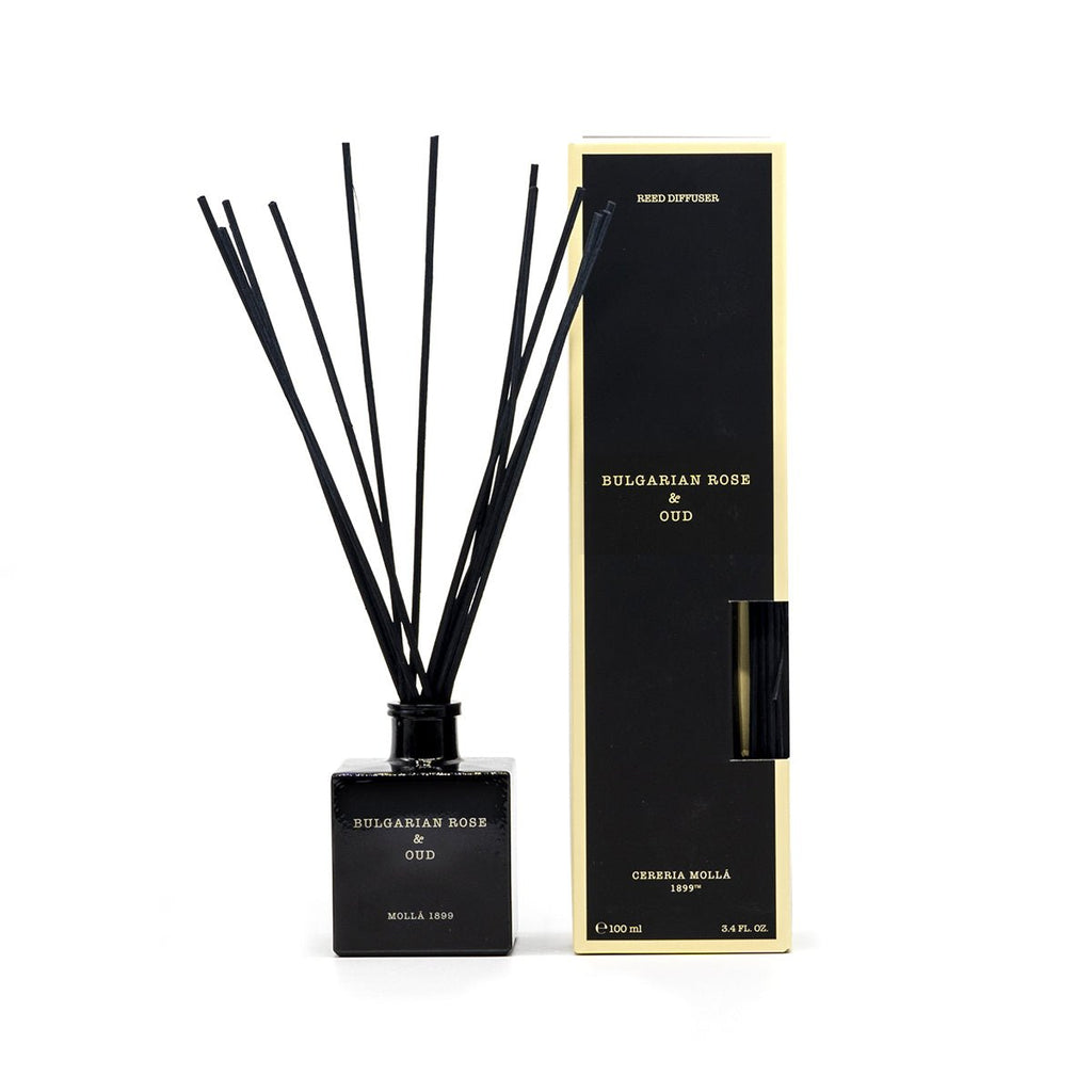 Ambientador en Sticks Mikado 100 ml Bulgarian Rose y Oud Premium - #pino_y_jacaranda#