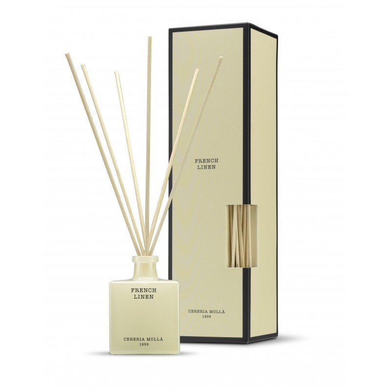Ambientador en Sticks Mikado 100 ml French Linen Premium - #pino_y_jacaranda#