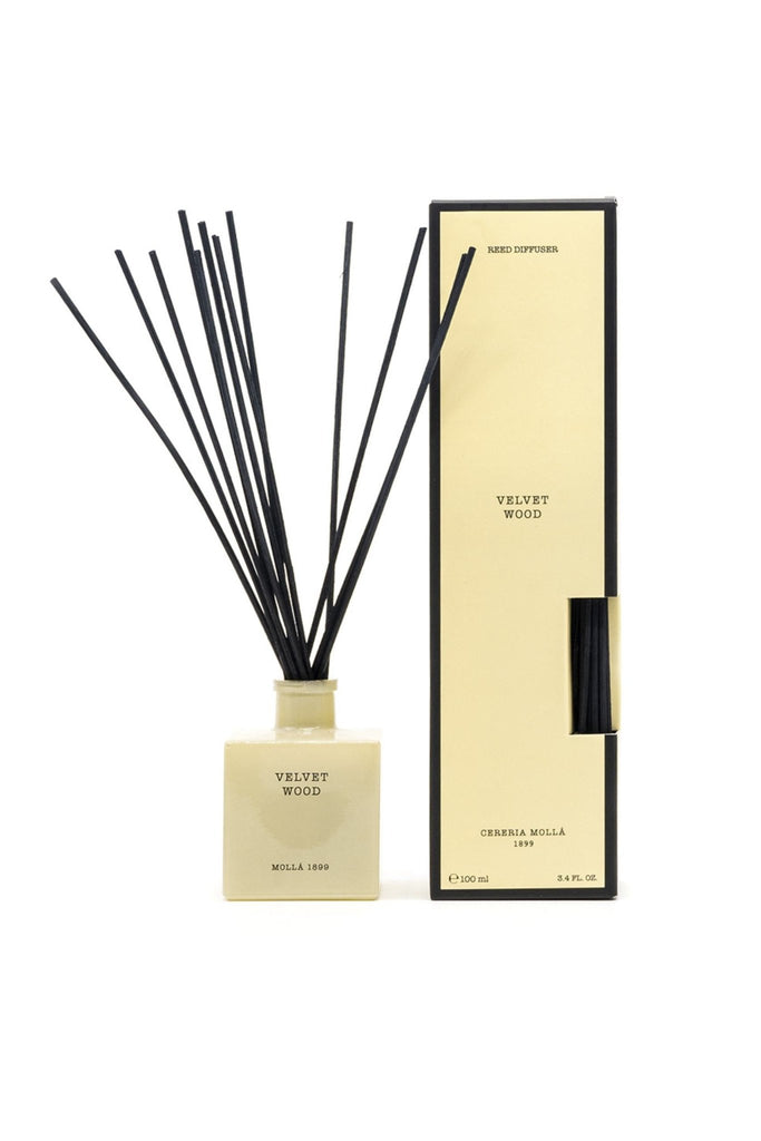 Ambientador en Sticks Mikado 100 ml Velvet Wood Premium - #pino_y_jacaranda#