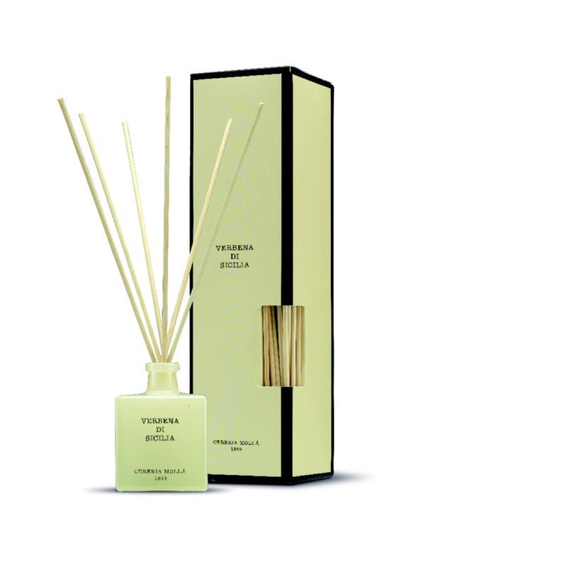 Ambientador en Sticks Mikado 100 ml Verbena di Sicilia Premium - #pino_y_jacaranda#