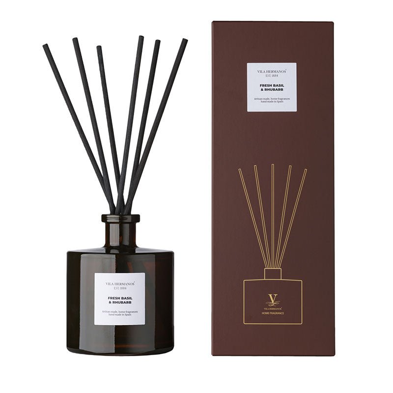 Ambientador en Sticks Mikado Apothecary Fresh Basil & Rhubarb - #pino_y_jacaranda#