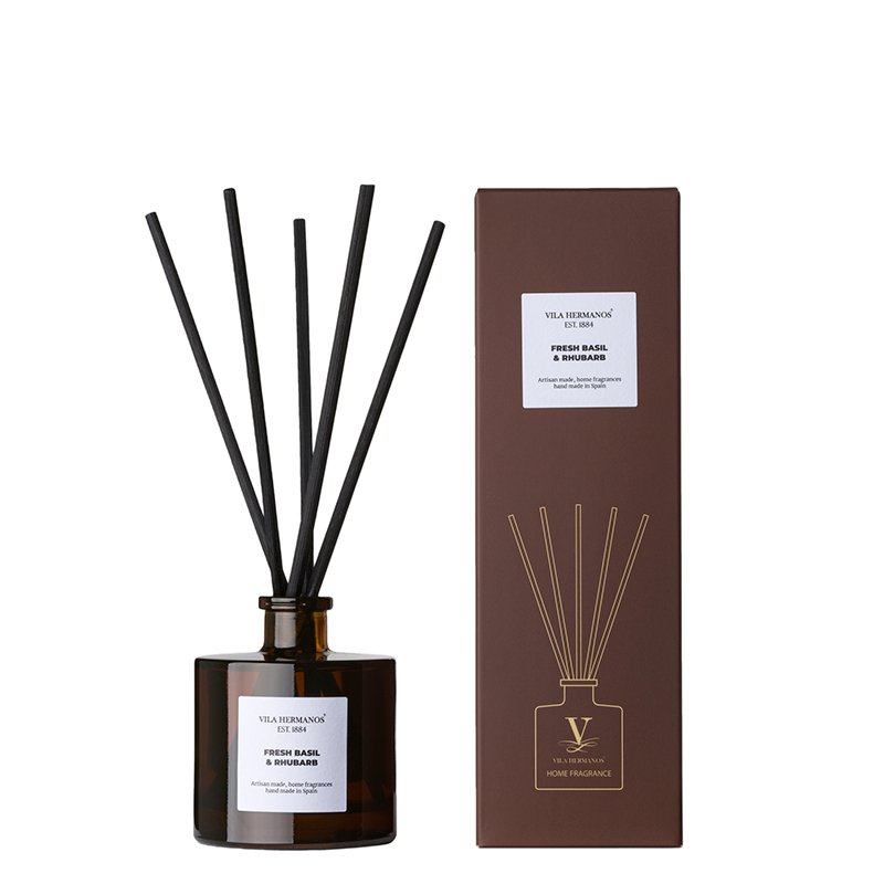 Ambientador en Sticks Mikado Apothecary Fresh Basil & Rhubarb - #pino_y_jacaranda#