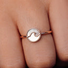 Anillo Ola Encinitas - #pino_y_jacaranda#