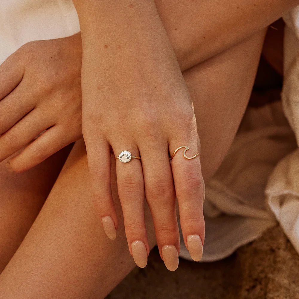 Anillo Ola Encinitas - #pino_y_jacaranda#
