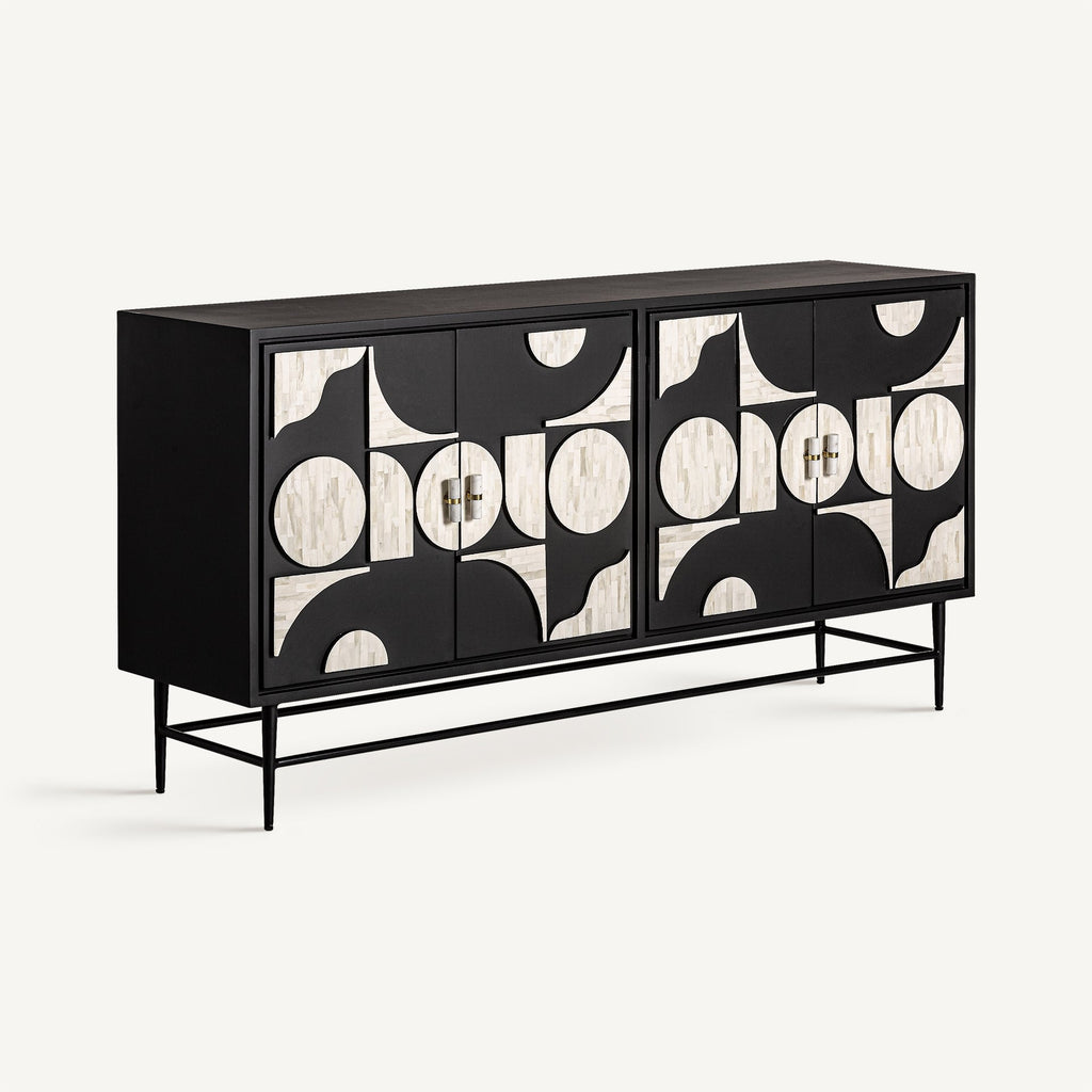 Aparador Moon - #pino_y_jacaranda#