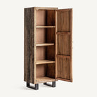 Armario 1 Puerta Carrillo - #pino_y_jacaranda#