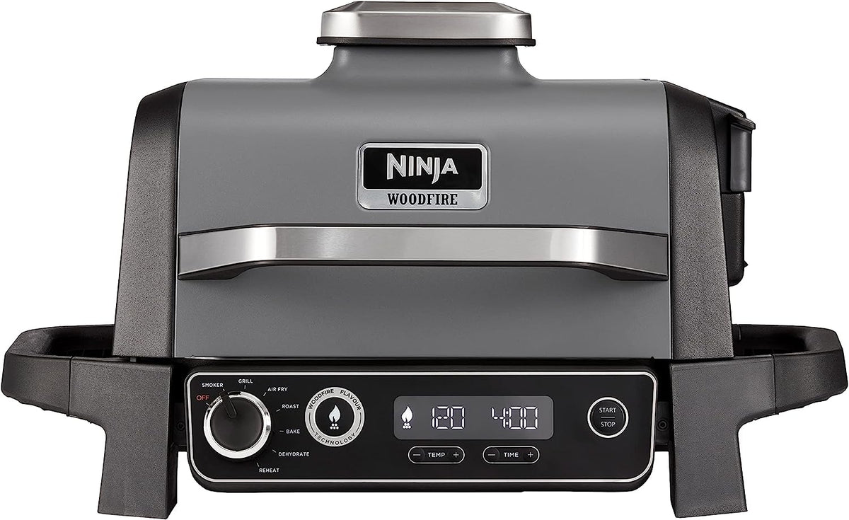 Barbacoa eléctrica con Ahumador Ninja Woodfire OG701EU - #pino_y_jacaranda#