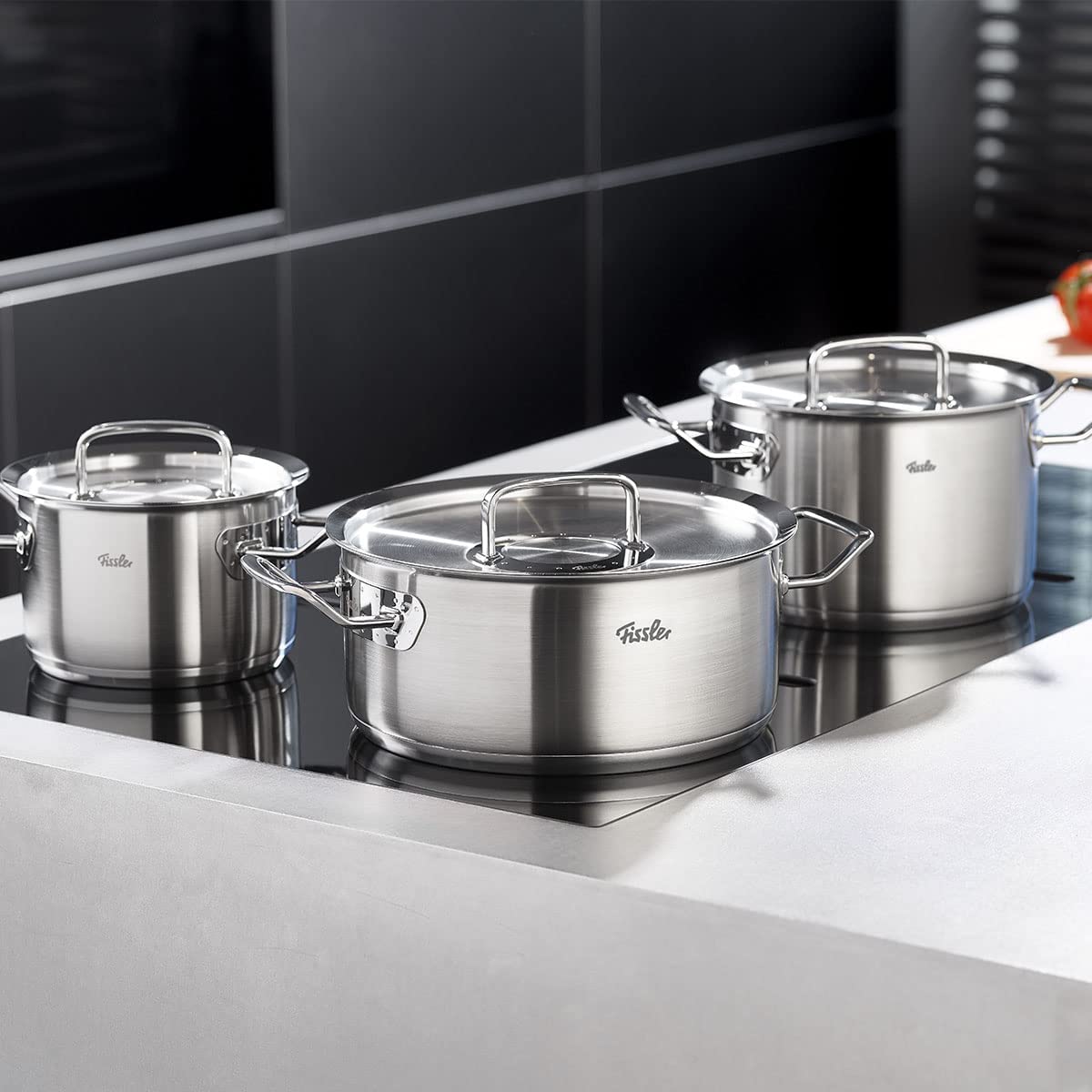 Batería de cocina 5 piezas Original Profi Collection® Fissler - #pino_y_jacaranda#
