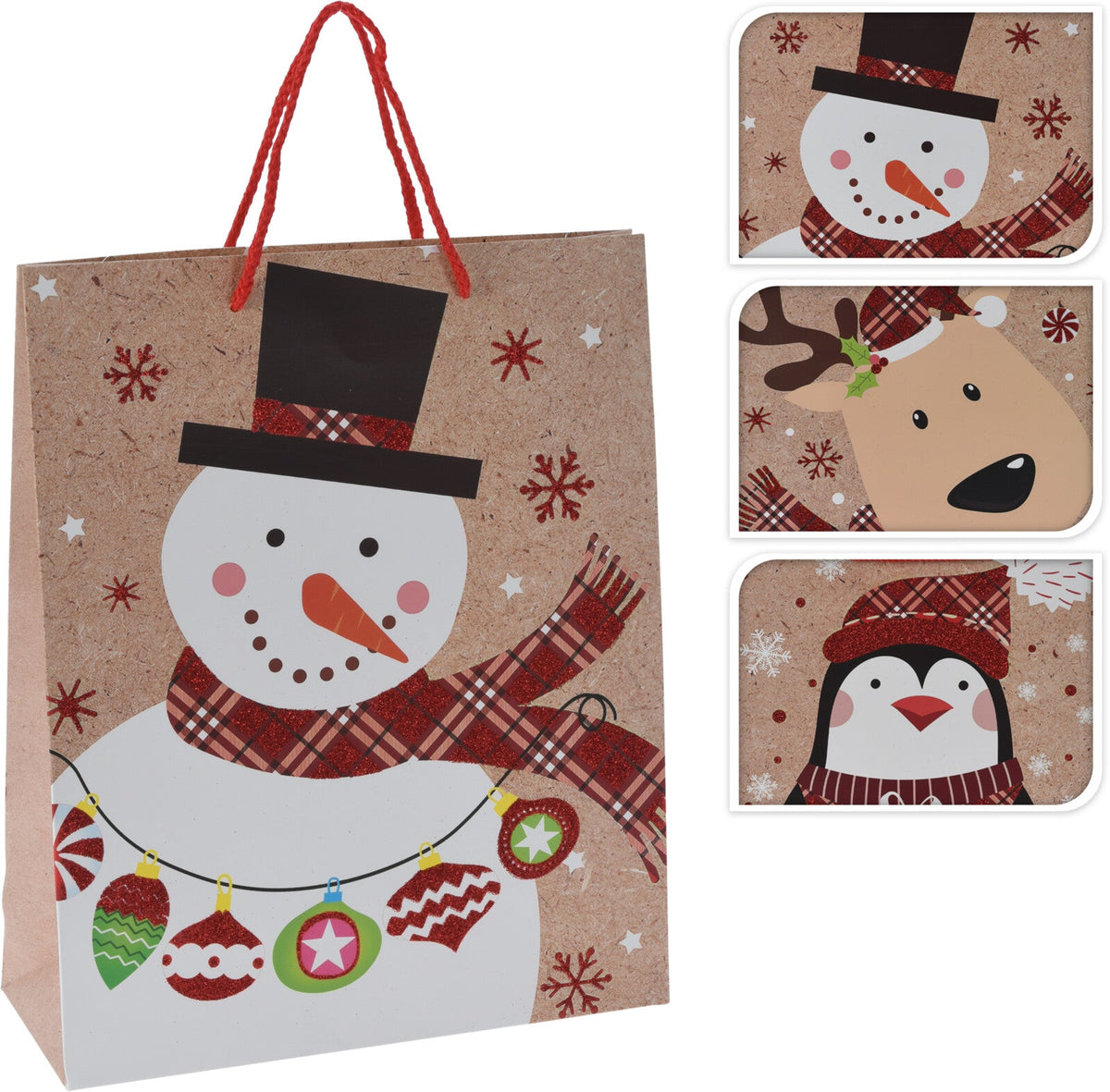 Bolsa de Regalo Grande Papa Noel - #pino_y_jacaranda#