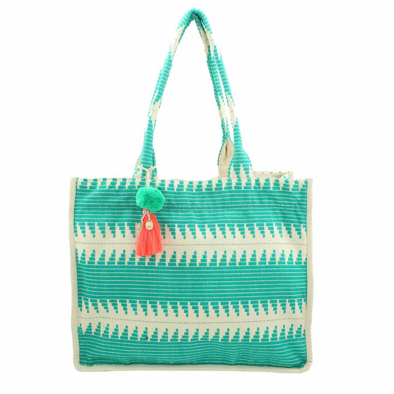 Bolso de Playa Salerno - #pino_y_jacaranda#