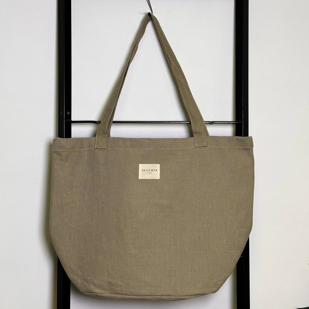 Bolso Lino Verde - #pino_y_jacaranda#