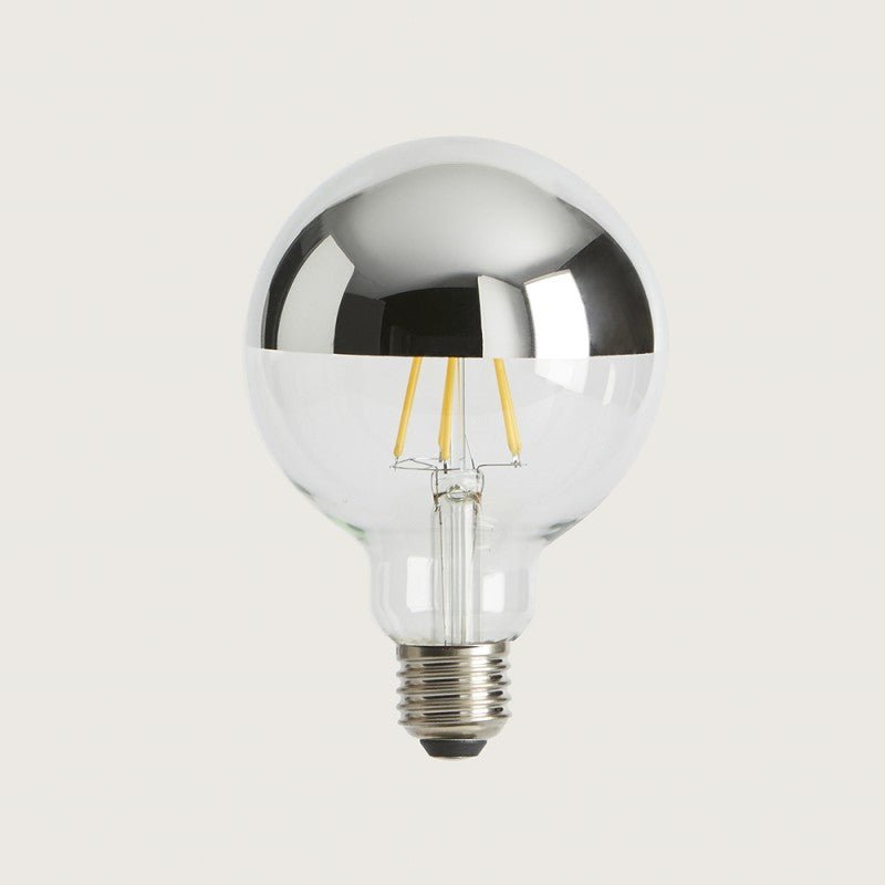 Bombilla LED Regulable Efecto Espejo Ø9,5 x 13 cm - #pino_y_jacaranda#