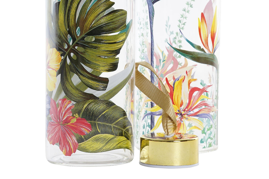 Botella Floral - #pino_y_jacaranda#