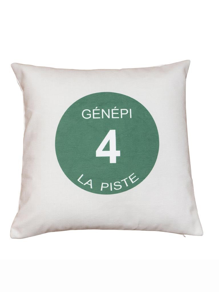 Cojín Pista Four - #pino_y_jacaranda#