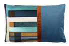 Cojín Velvet Terciopelo Azul y Celeste - #pino_y_jacaranda#