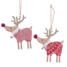 Colgante Navideño Ciervo con Jersey - #pino_y_jacaranda#