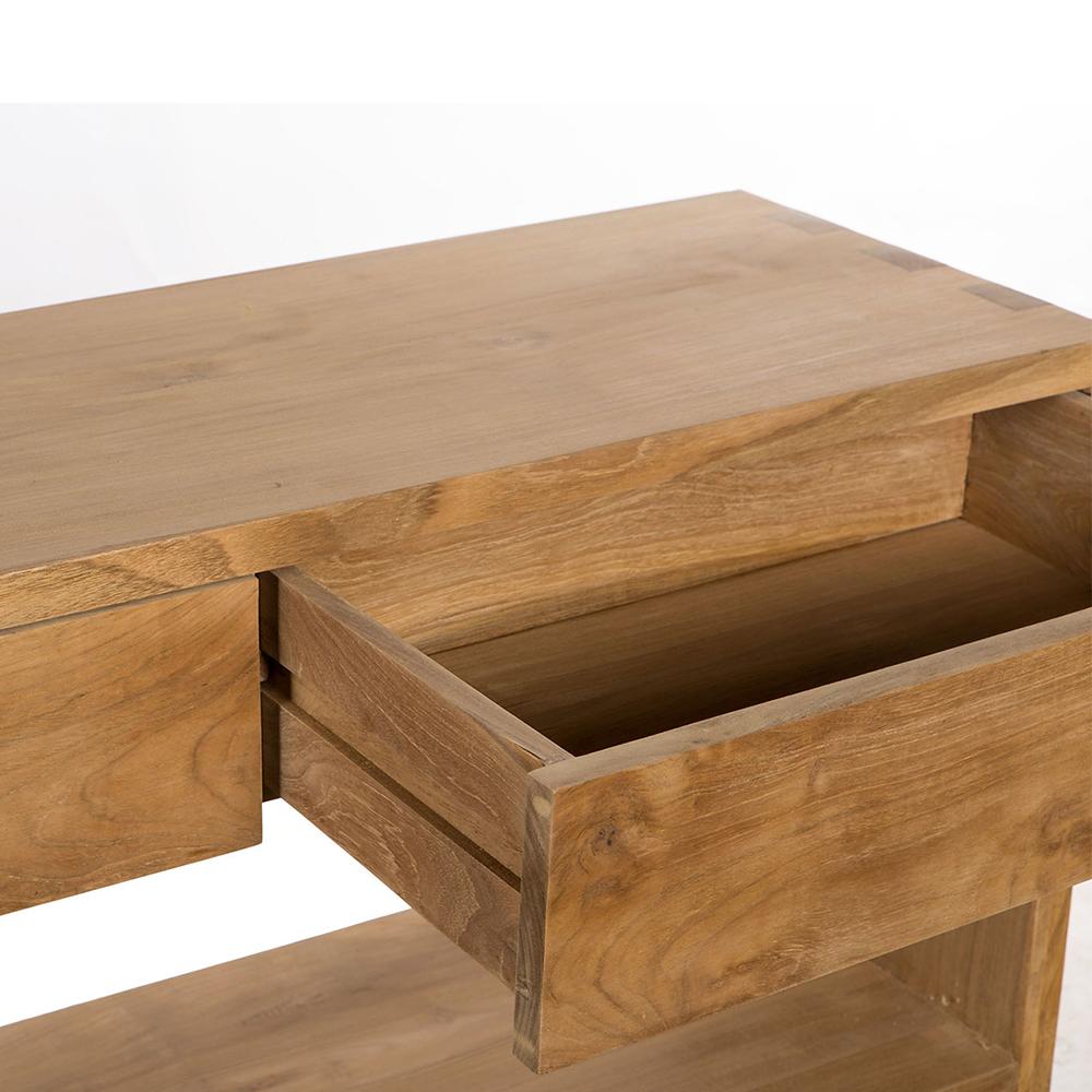 Consola de Teca Tarbes 110 cm - #pino_y_jacaranda#