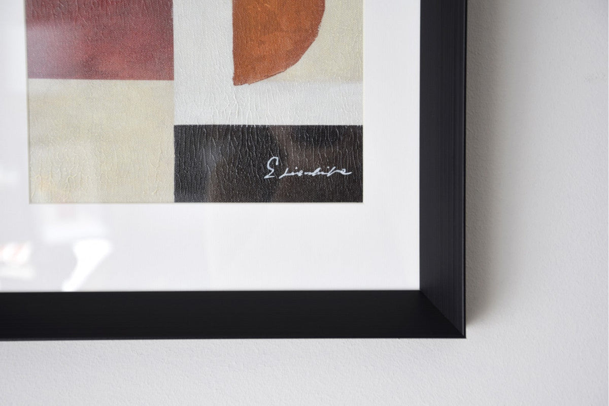 Cuadro Abstracto Ababuj - #pino_y_jacaranda#