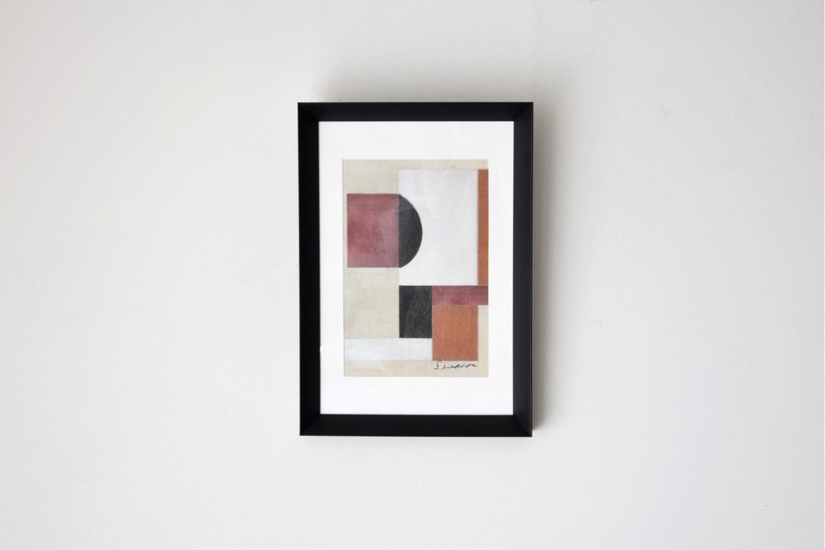 Cuadro Abstracto Ababuj - #pino_y_jacaranda#