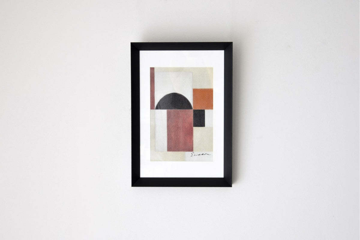 Cuadro Abstracto Ababuj - #pino_y_jacaranda#