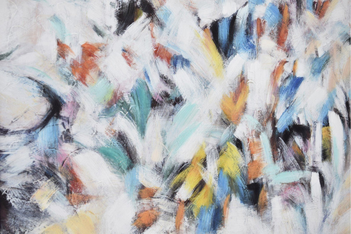 Cuadro Abstracto Merca - #pino_y_jacaranda#