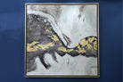 Cuadro Abstracto Salce - #pino_y_jacaranda#