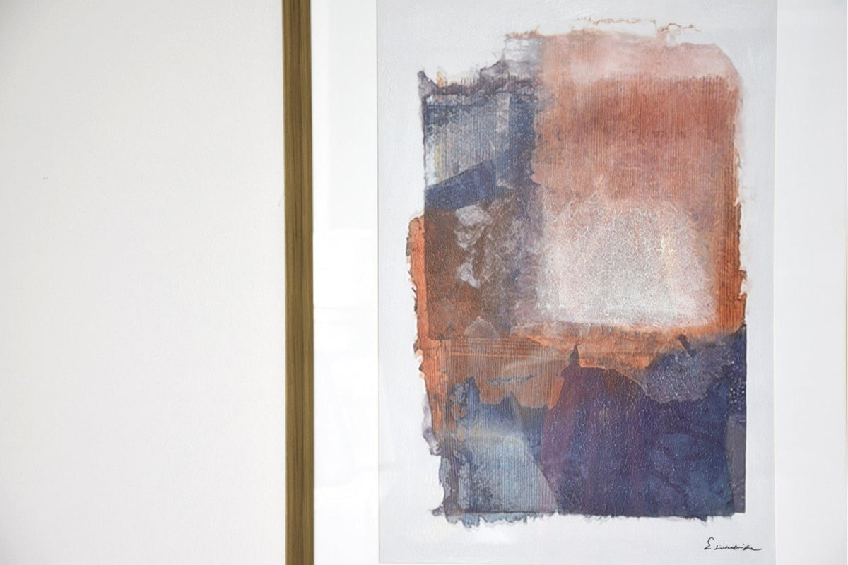 Cuadro Abstracto Teixeira - #pino_y_jacaranda#