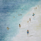 Cuadro en la Playa II - #pino_y_jacaranda#