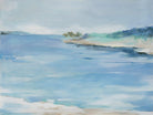 Cuadro Paisaje Alta Mar - #pino_y_jacaranda#
