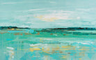 Cuadro Paisaje Mar Turquesa - #pino_y_jacaranda#