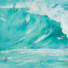 Cuadro Surferos - #pino_y_jacaranda#