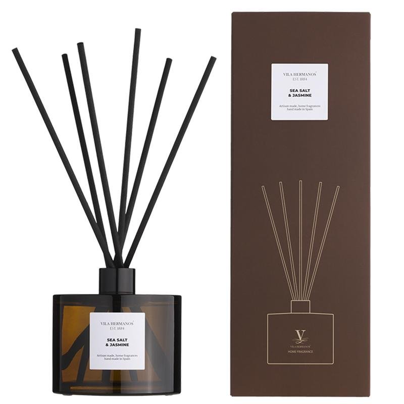 Difusor Mikado 100ml - 500ml Aroma Apothecary Sea Salt & Jasmine - #pino_y_jacaranda#
