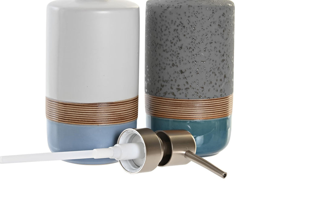 Dispensador y Vaso de Baño Cerezo - #pino_y_jacaranda#