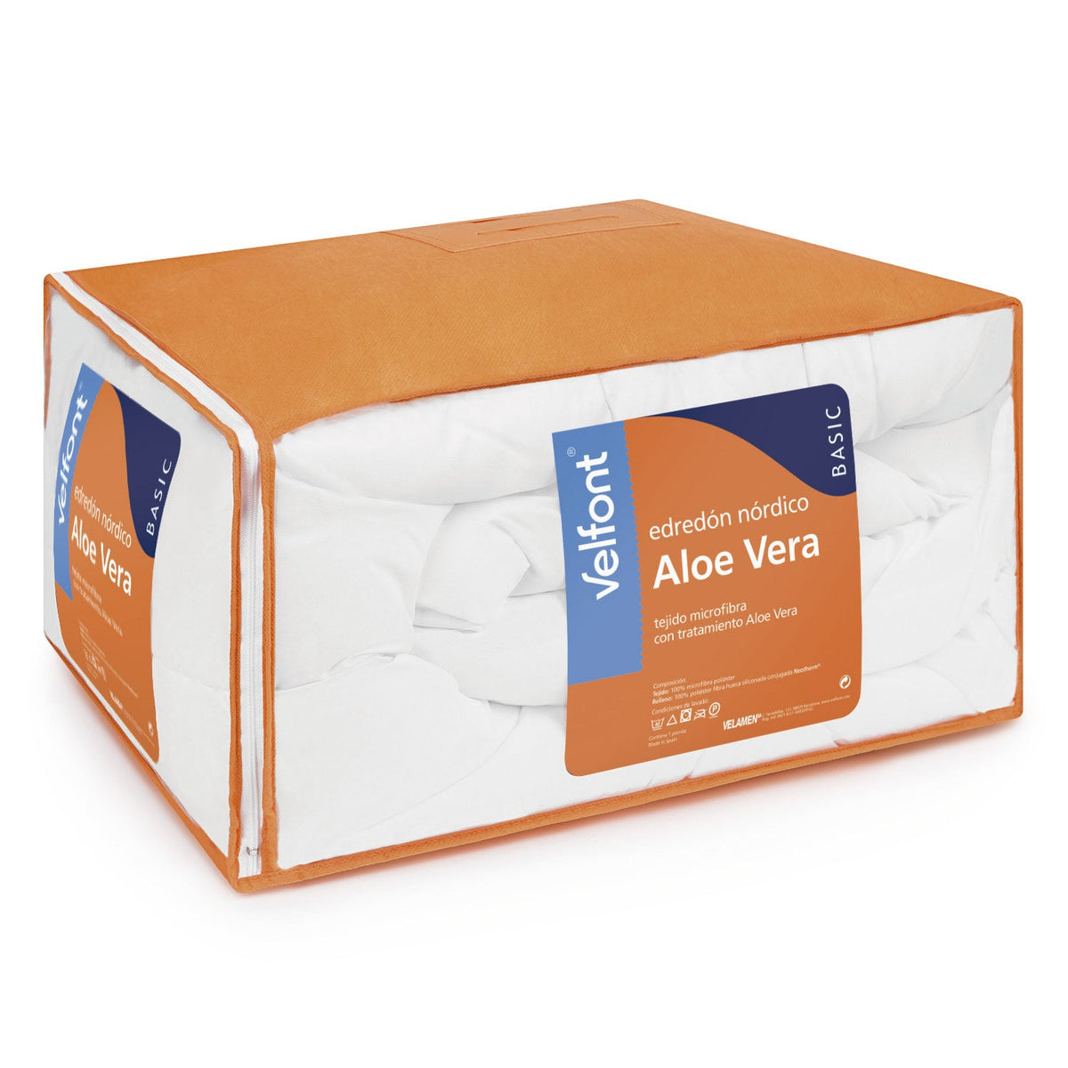 Edredón Nórdico Velfont Aloe Vera - #pino_y_jacaranda#
