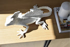 Escultura de Lagarto Aarón - #pino_y_jacaranda#