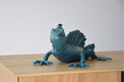 Escultura de Lagarto Aarón - #pino_y_jacaranda#