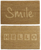 Felpudo Hello Smile - #pino_y_jacaranda#