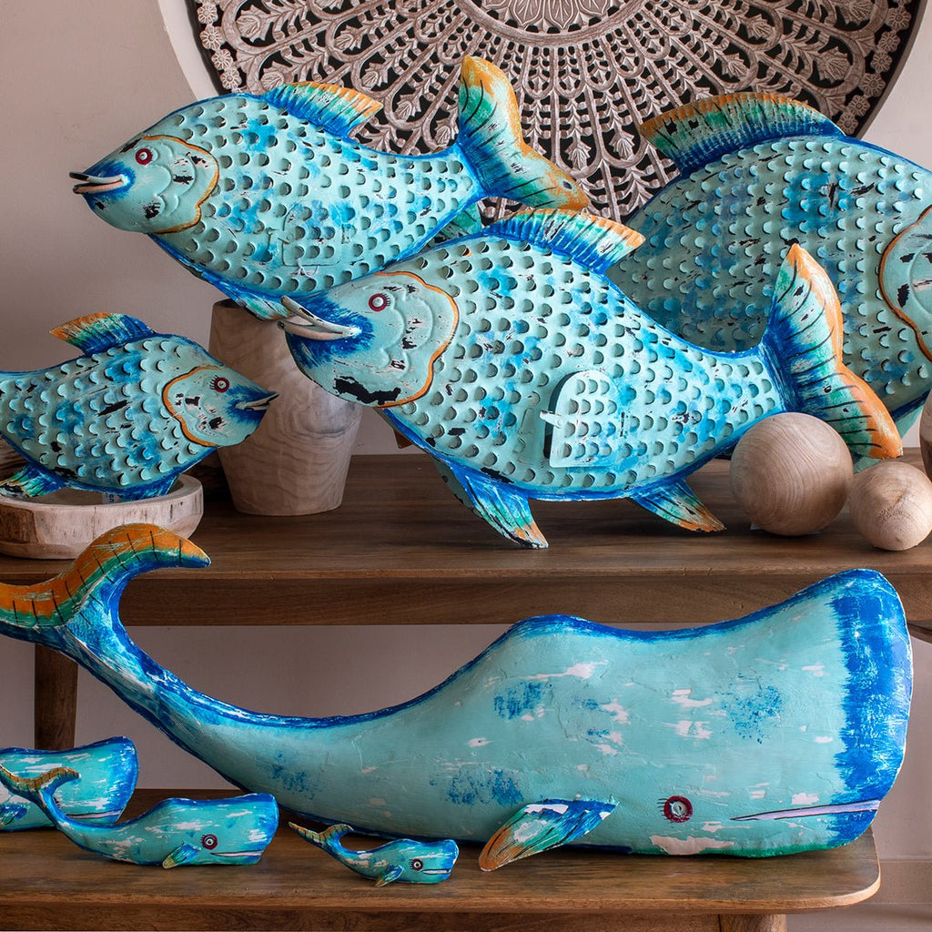 Figura Decorativa Ballena - #pino_y_jacaranda#