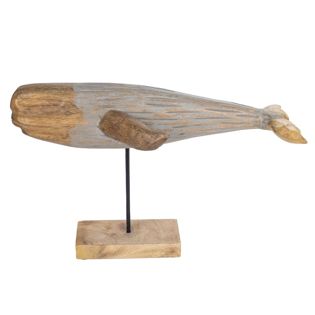 Figura Decorativa Whale - #pino_y_jacaranda#
