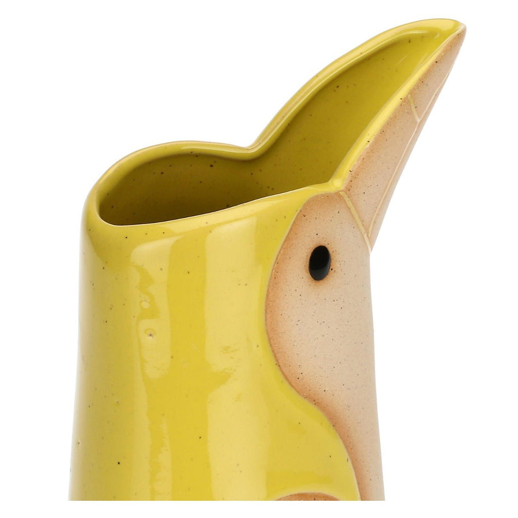 Jarra de Cerámica Tucán - #pino_y_jacaranda#