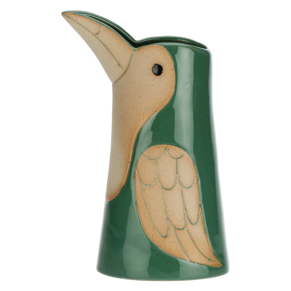 Jarra de Cerámica Tucán - #pino_y_jacaranda#