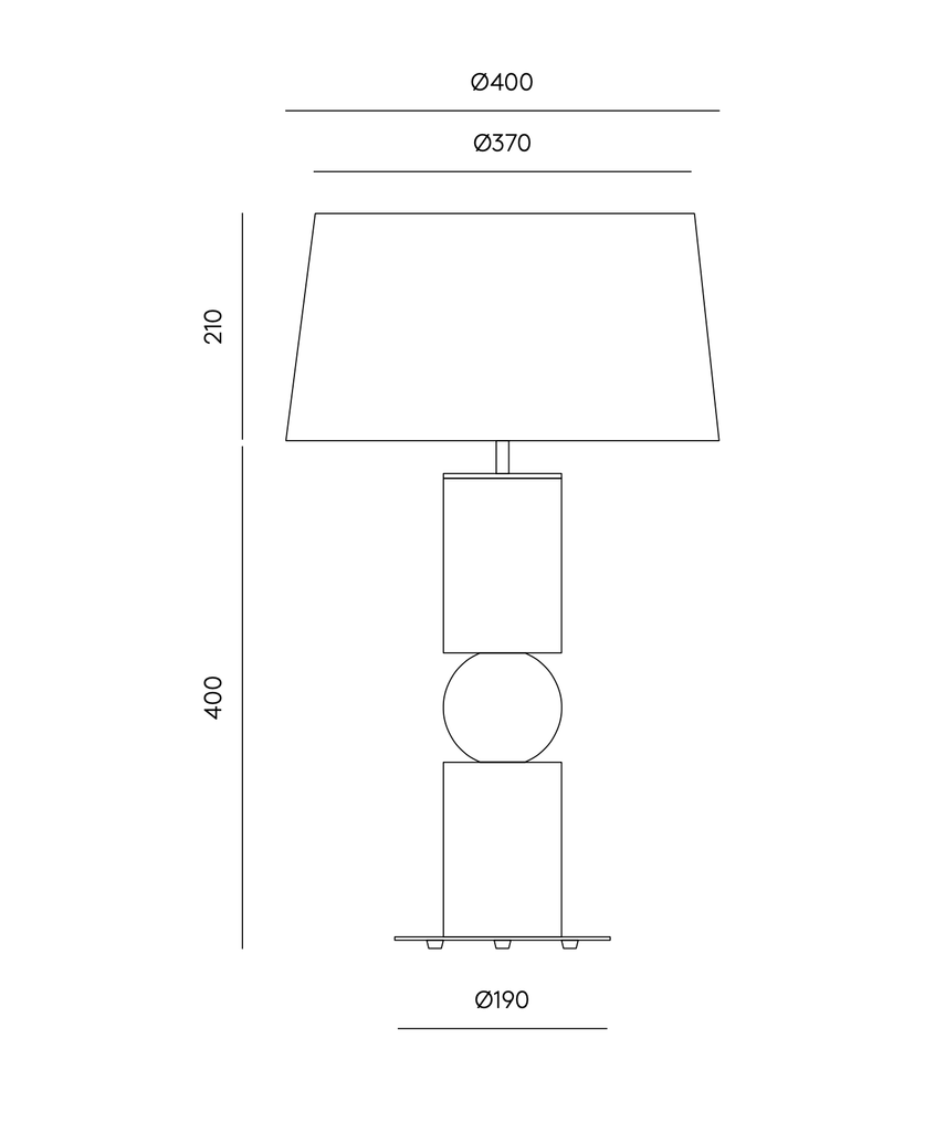 Lámpara de Sobremesa Alda - Madera Natural - #pino_y_jacaranda#